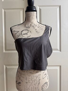 Adidas Charcoal Athletic Top